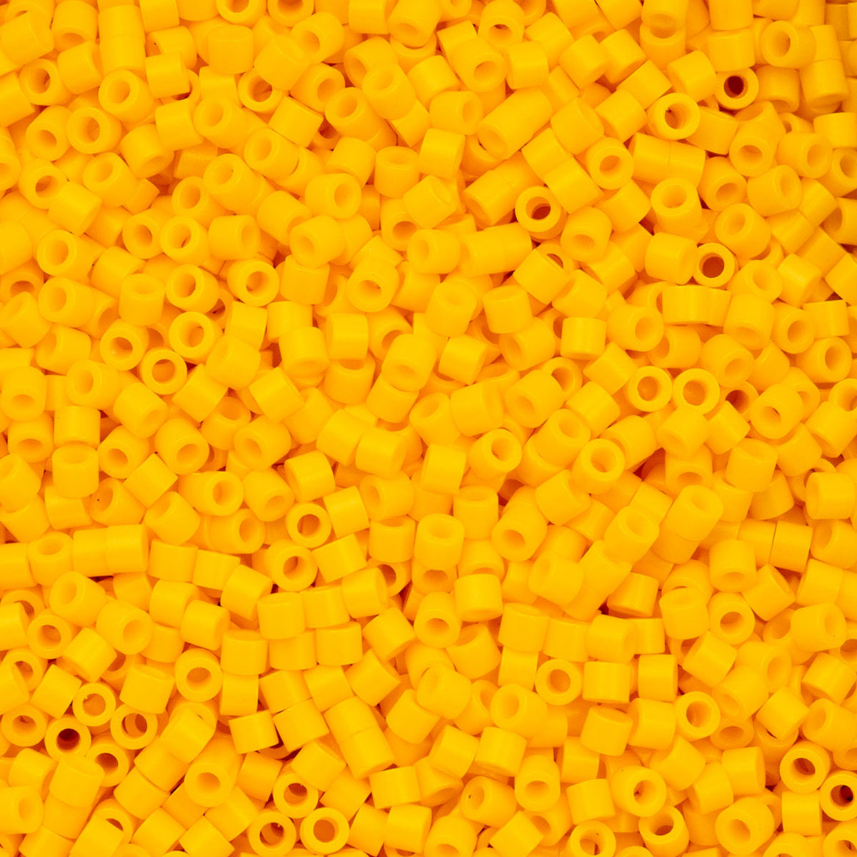 Cylin Bead 11/0 25g Bag Opaque Yellow Zest-1075