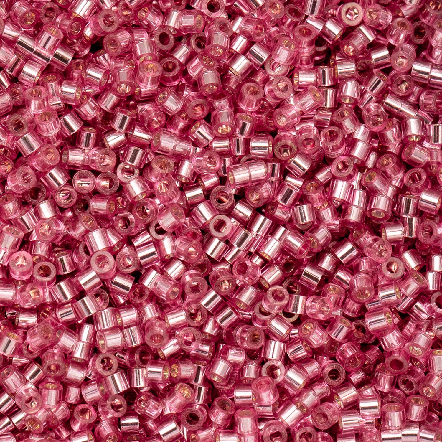 Cylin Bead 11/0 25g Bag Dark Pink Rose S/L-1083