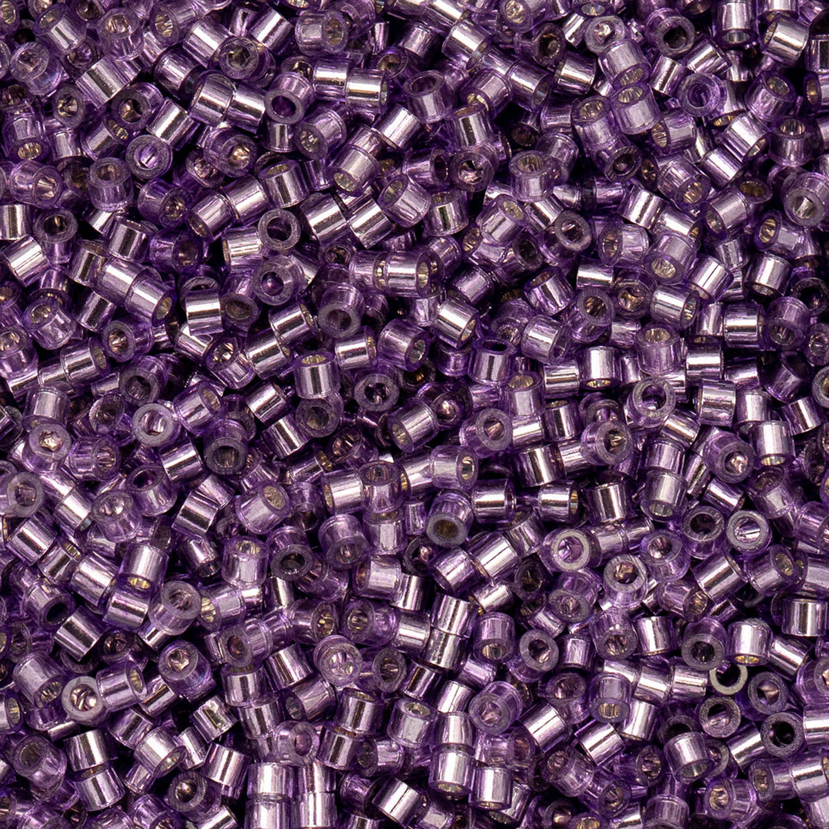 Cylin Bead 11/0 25g Bag Purple S/L-1086