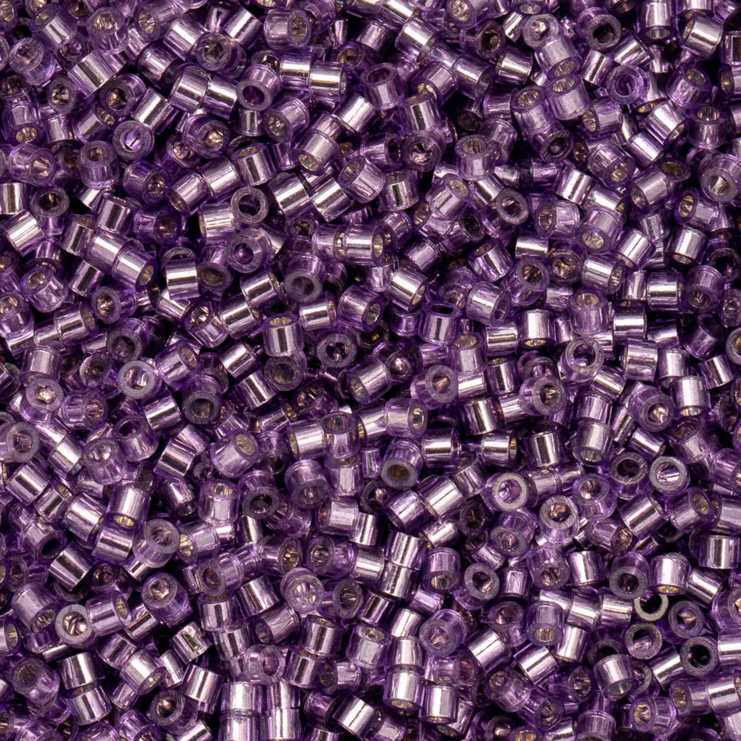 Cylin Bead 11/0 25g Bag Purple S/L-1086