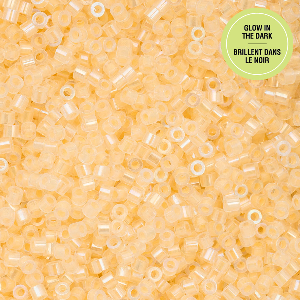 Cylin Bead 11/0 25g Bag Glow in Dark AB - Light Yellow-1127