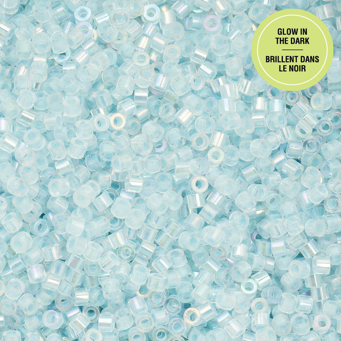 Cylin Bead 11/0 25g Bag Glow in Dark AB - Sky-1131