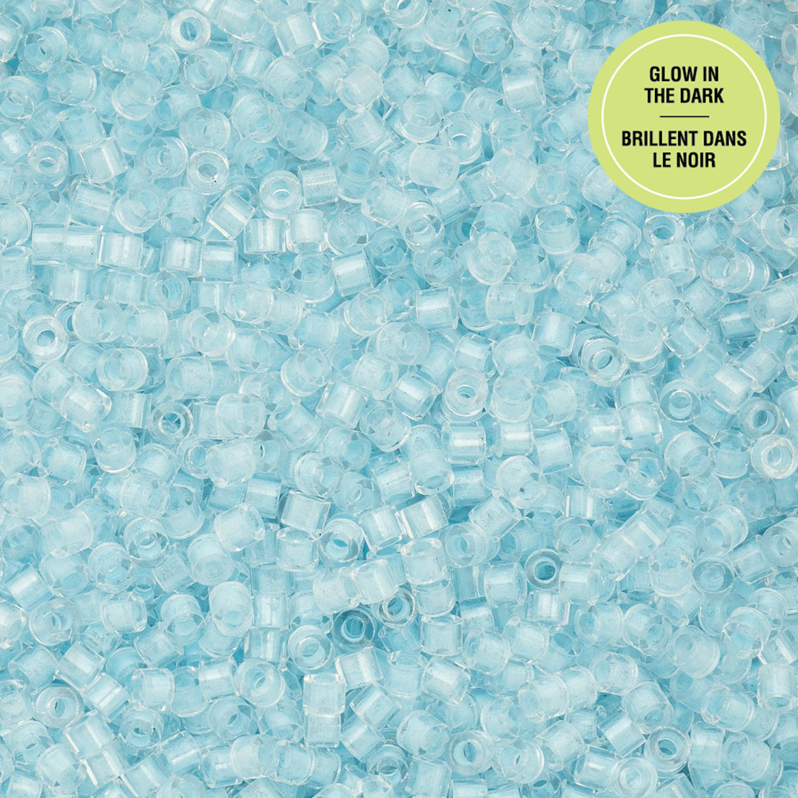Cylin Bead 11/0 25g Bag Glow in Dark - Sky-1151