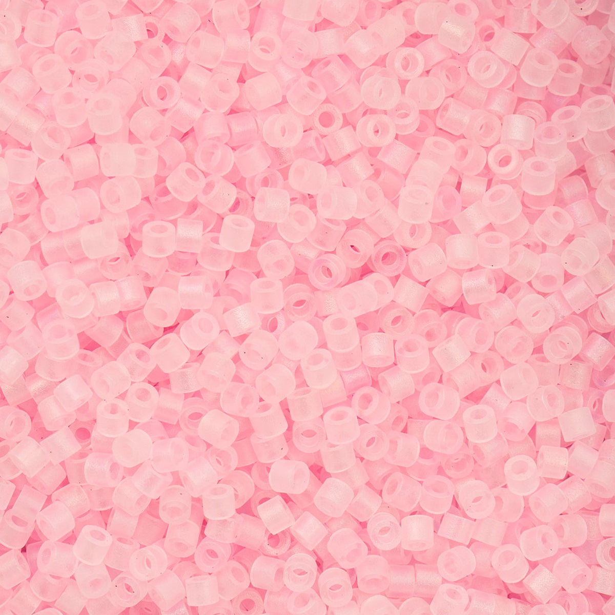 Cylin Bead 11/0 25g Bag - Matte Macaron AB - Pink- 1179