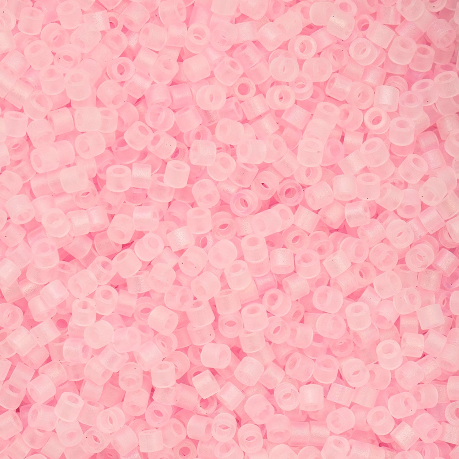 Cylin Bead 11/0 25g Bag - Matte Macaron AB - Pink- 1179