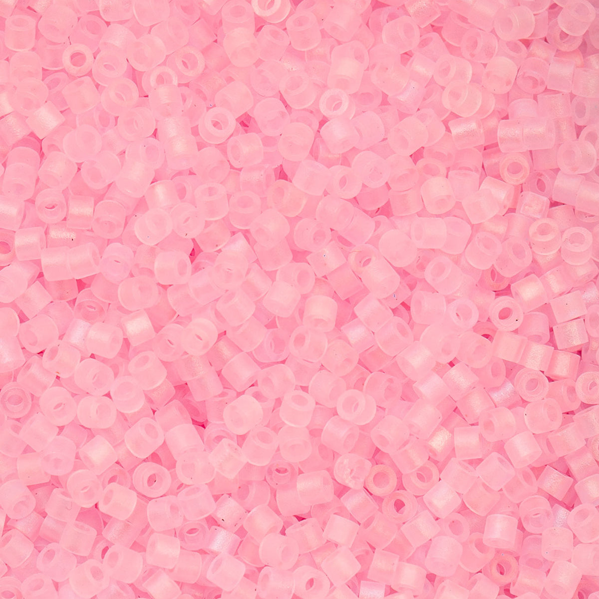 Cylin Bead 11/0 25g Bag - Matte Macaron AB - Dark Pink - 1180