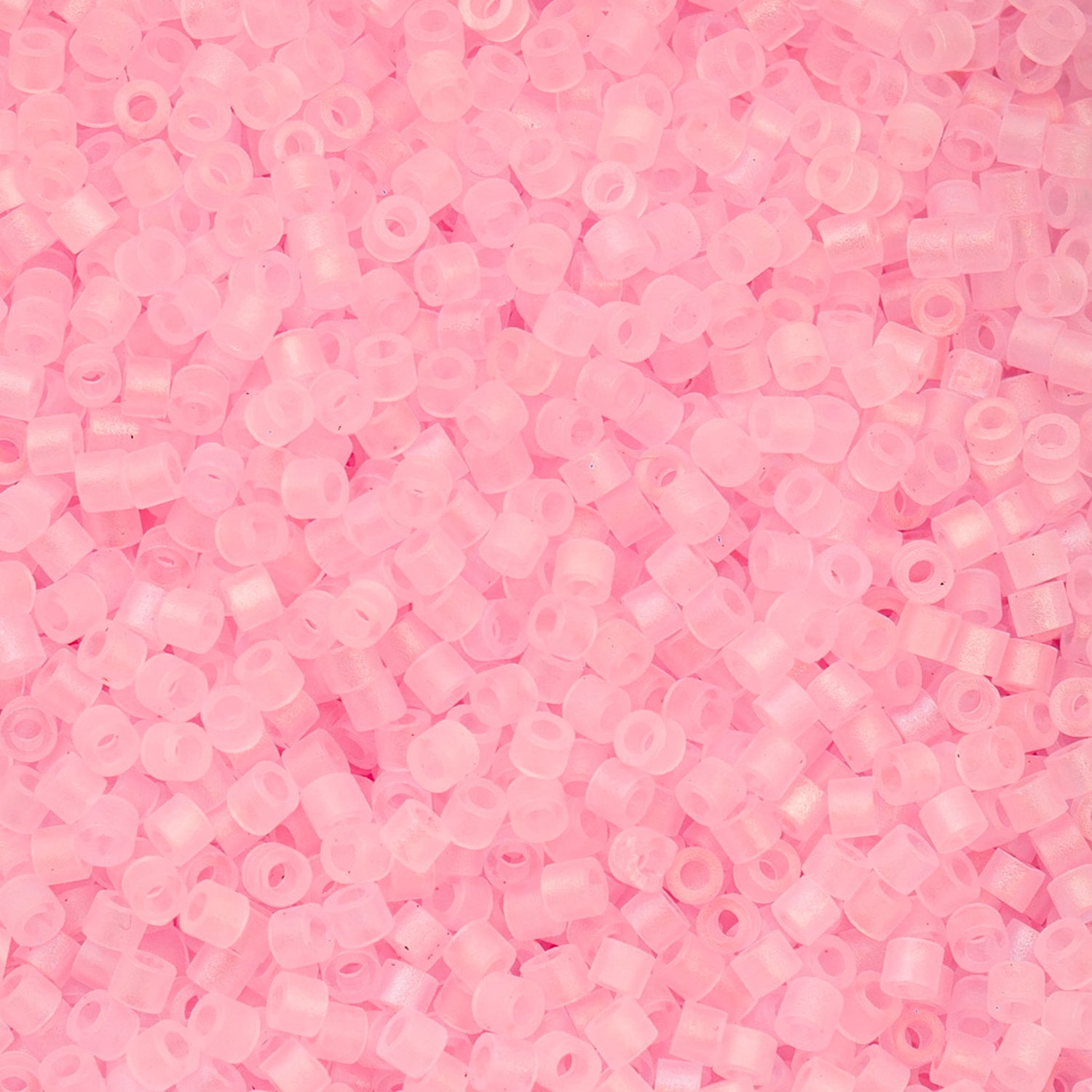 Cylin Bead 11/0 25g Bag - Matte Macaron AB - Dark Pink - 1180