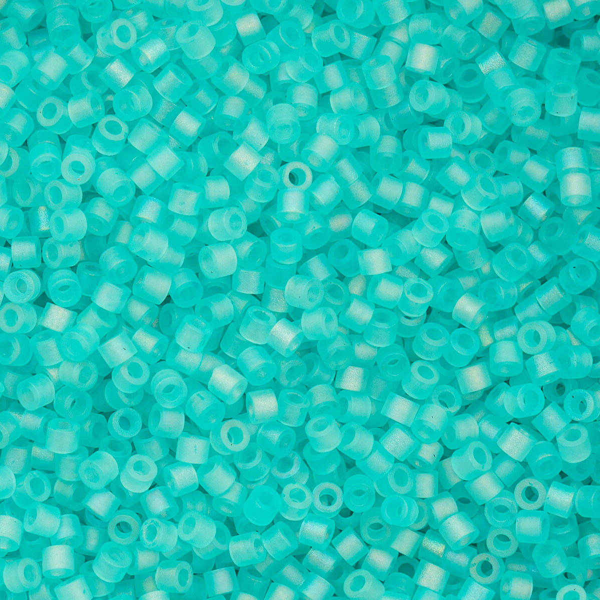 Cylin Bead 11/0 25g Bag Matte Macaron AB - Blue Turquoise-1185