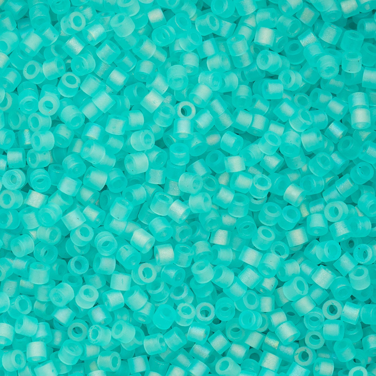 Cylin Bead 11/0 25g Bag Matte Macaron AB - Blue Turquoise-1185