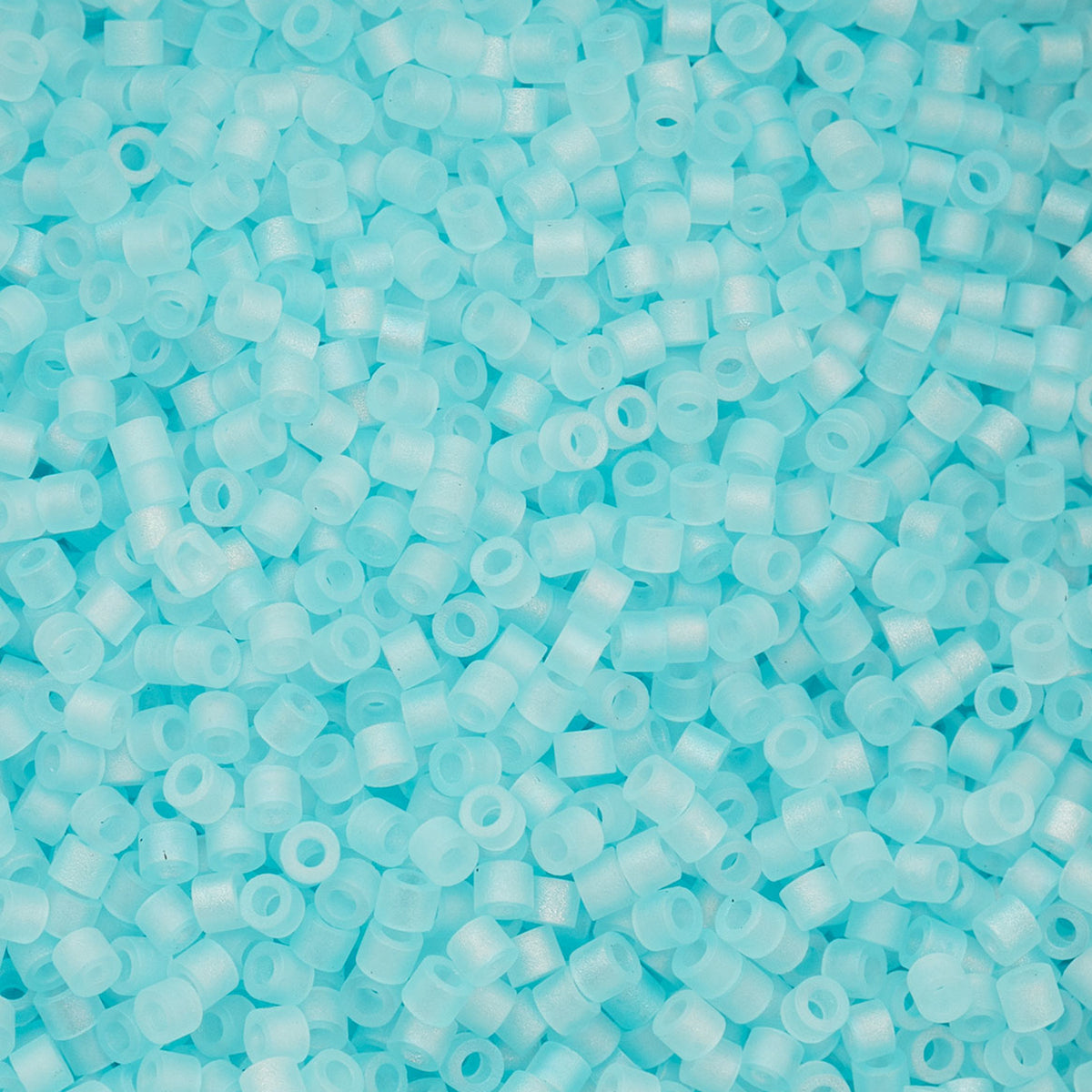Cylin Bead 11/0 25g Bag - Matte Macaron AB - Sky Blue - 1187