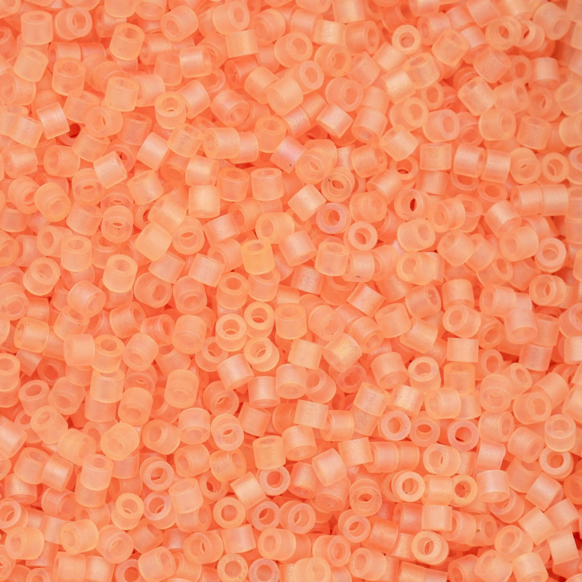 Cylin Bead 11/0 25g Bag - Matte Macaron AB - Tangerine - 1194