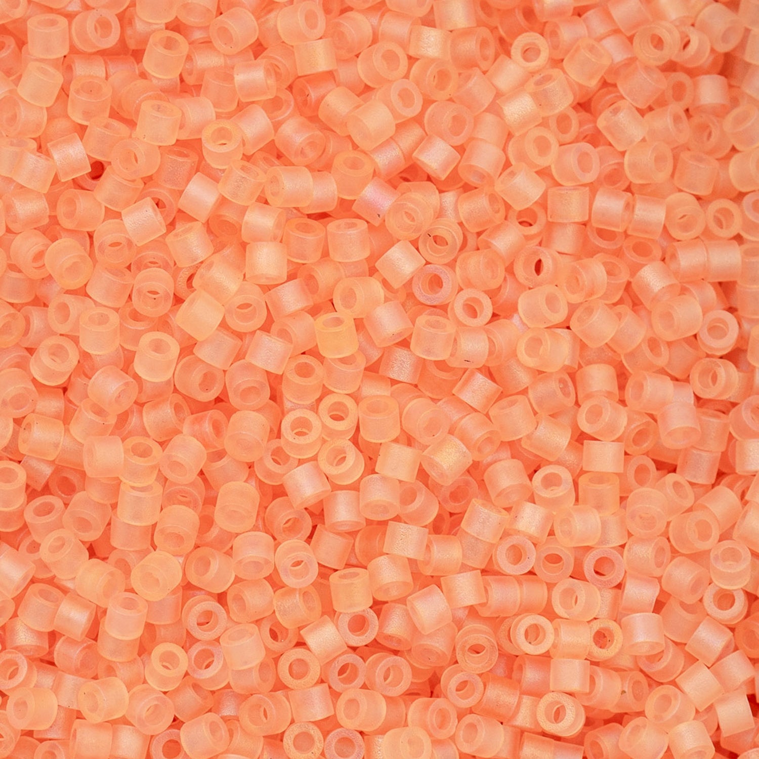 Cylin Bead 11/0 25g Bag - Matte Macaron AB - Tangerine - 1194