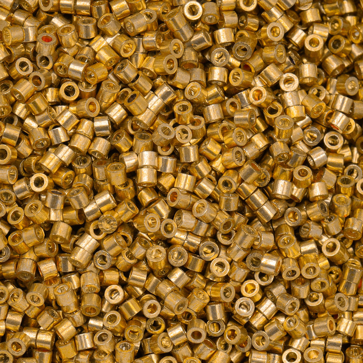 Cylin Bead 11/0 25g Bag - Opaque Honey Amber Glow - 1196
