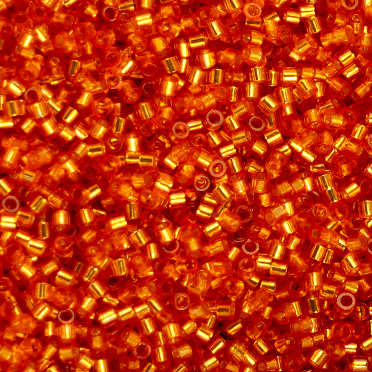Cylin Bead 11/0 25g Bag - Orange S/L - 1201