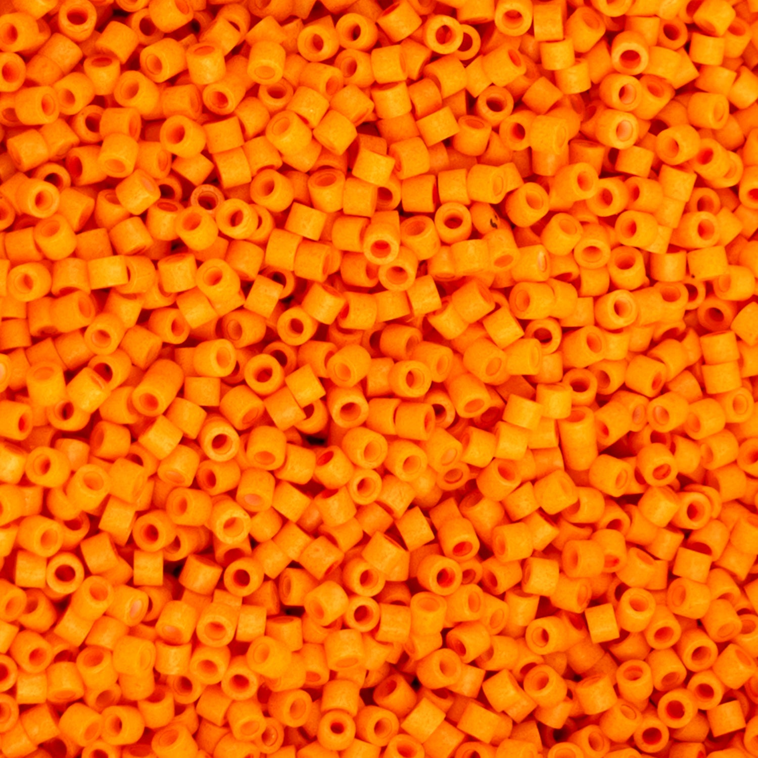 Cylin Bead 11/0 25g Bag - Matte - Opaque Mandarin Silk - 1218