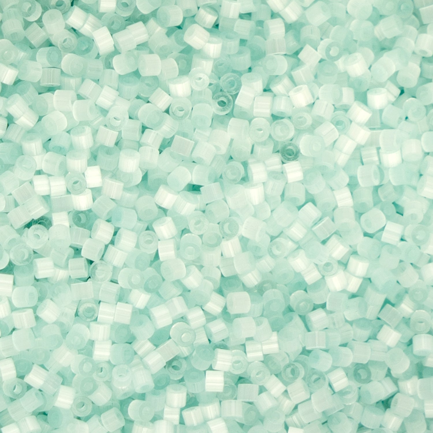 Cylin Bead 11/0 25g Bag - Silk freeze Blue- 1221