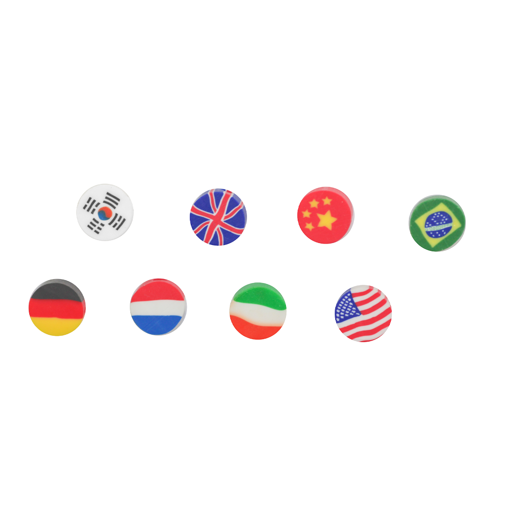 Polymer Clay Beads, Approx 8-10mm, Available in Multiple Styles