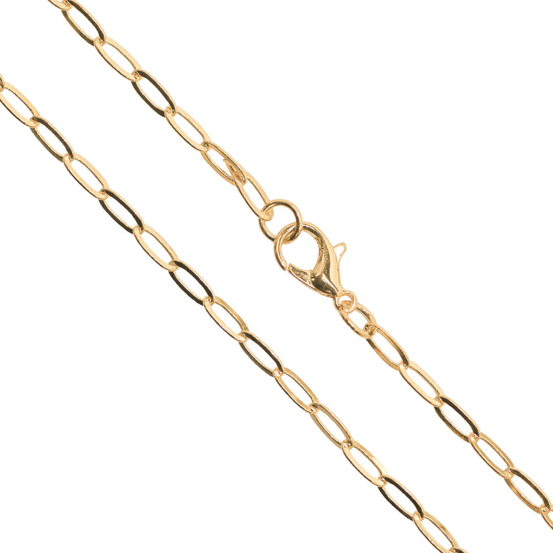 Chains, Flat Cable, Alloy, 20 inches, Sold Per pkg of 12, Available in 4 Colours