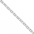 Flat Cable Chain, Alloy, 2.5mm x 2mm x 1mm loop, Sold per meter, Available in Multiple Colours