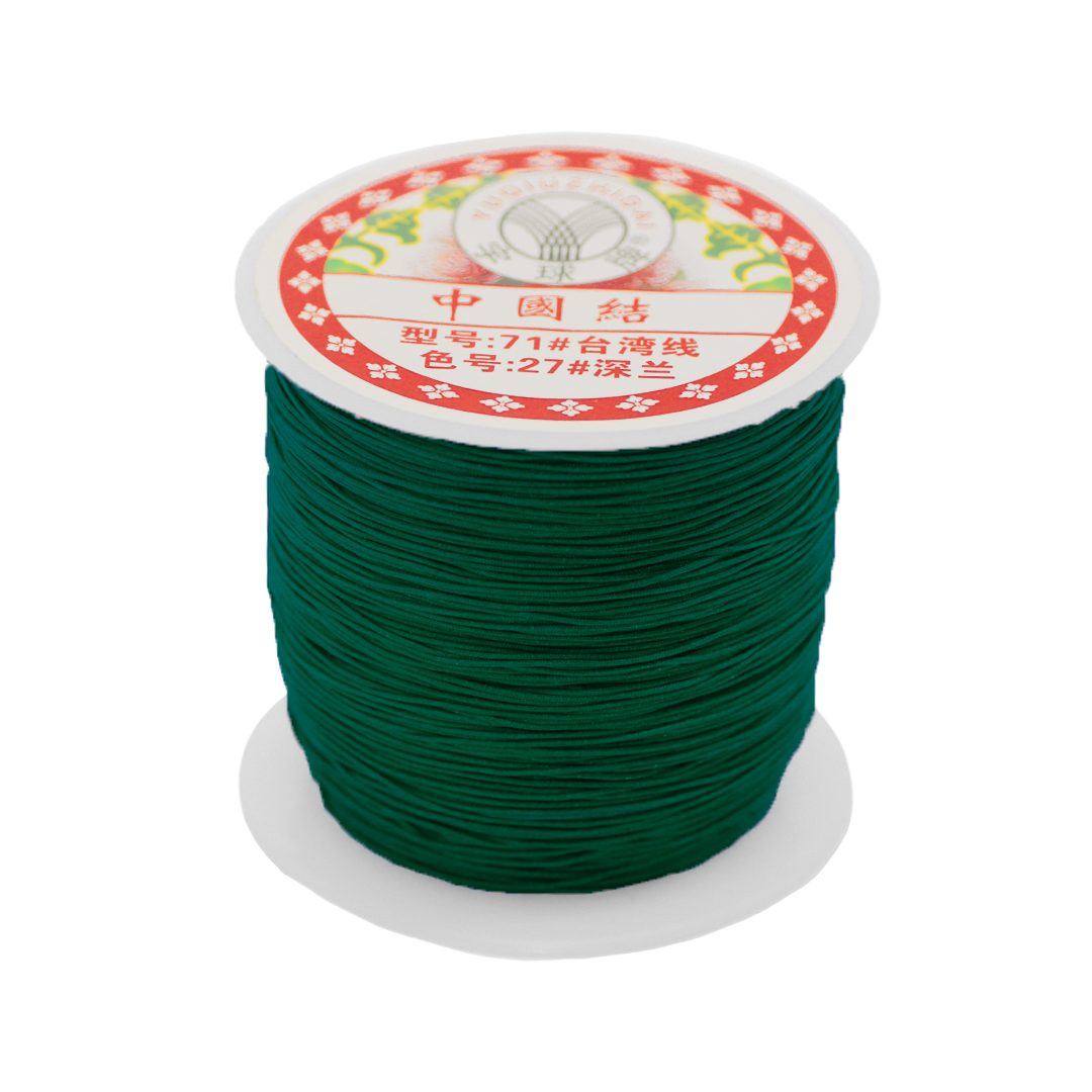 Asian Beading Knotting Cord, Nylon, 0.8mm, Available in Multiple Colours