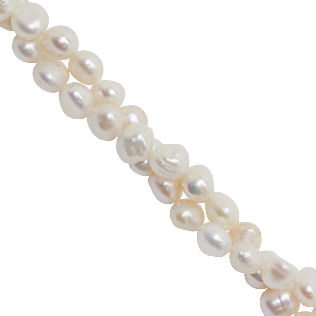 Fresh Water Pearls, Off White, 3mm, Approx 80 pcs per strand