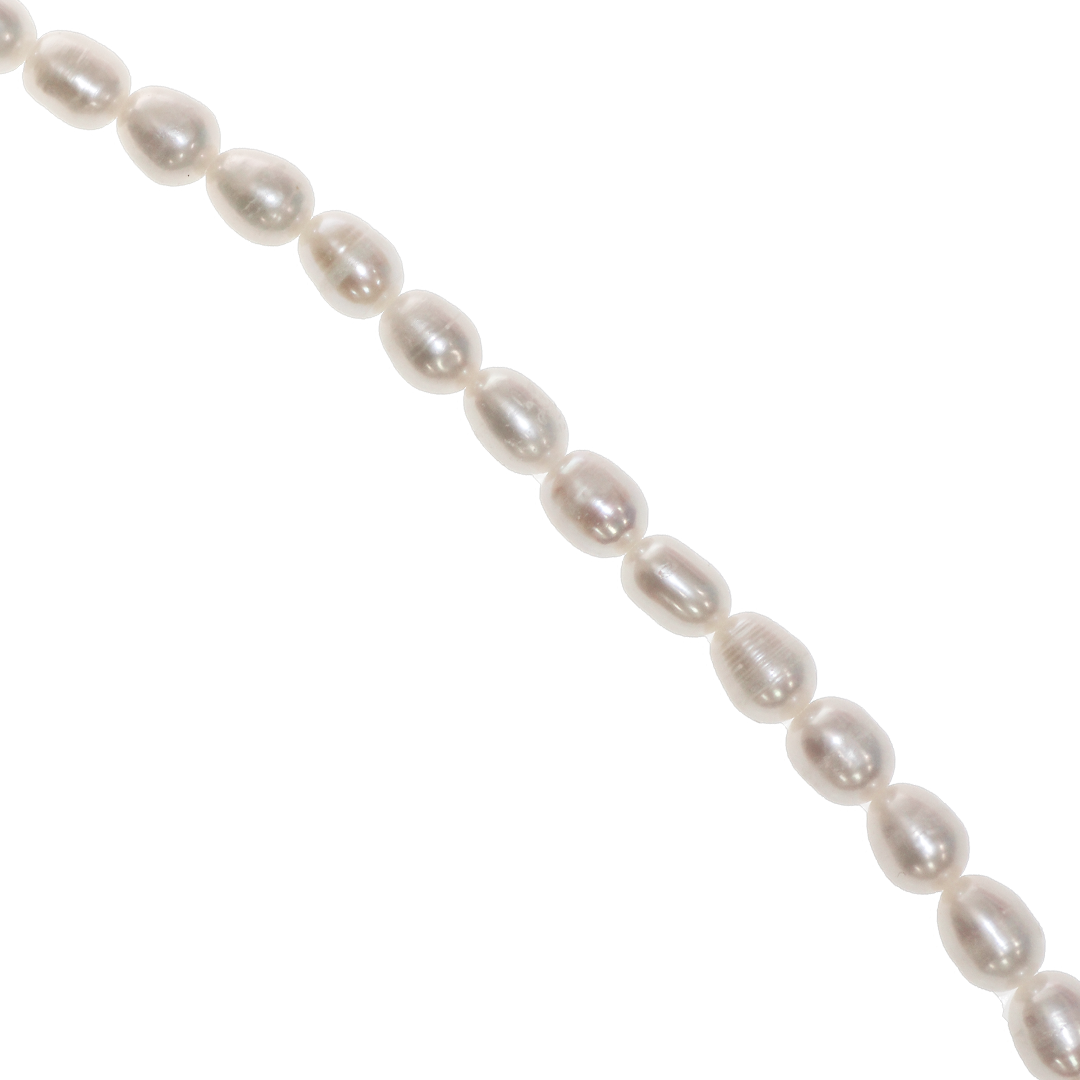 Fresh Water Pearls, Oval, Off White, Available in Multiple Sizes