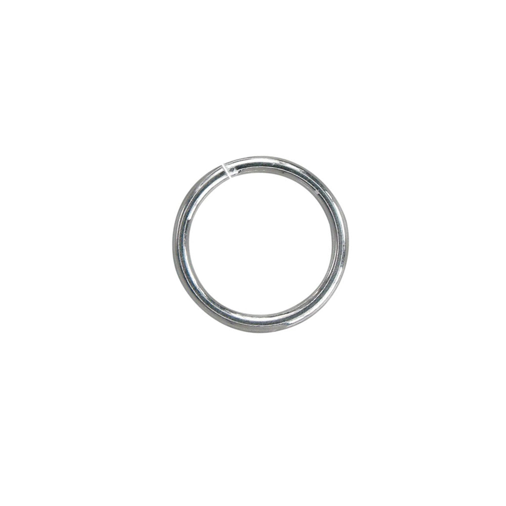 Jump Rings, Silver, Alloy, 30mm, 12 Gauge, Sold Per pkg of 16