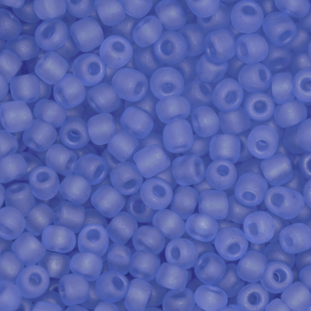 Seed Bead Bulk Bag - Frosted - 6/0 - Approx 448g/6,000pcs - Available In Multiple Colours
