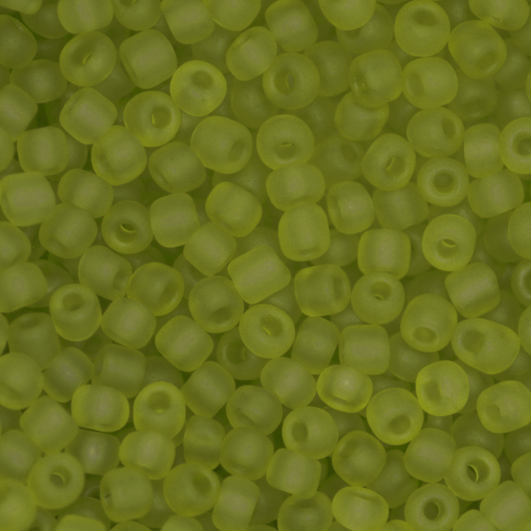 Seed Bead Bulk Bag - Frosted - 6/0 - Approx 448g/6,000pcs - Available In Multiple Colours