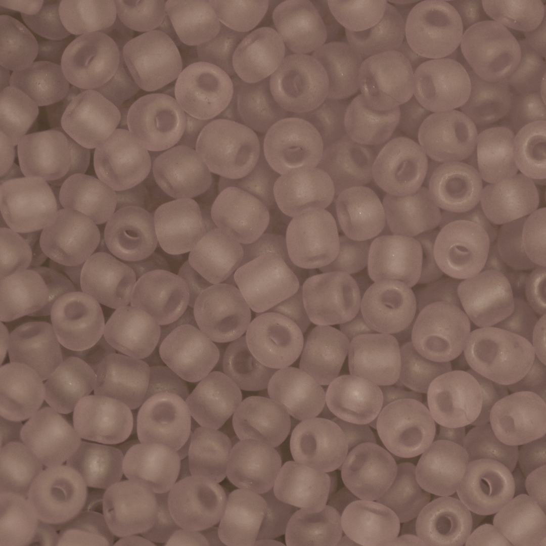 Seed Bead Bulk Bag - Frosted - 6/0 - Approx 448g/6,000pcs - Available In Multiple Colours