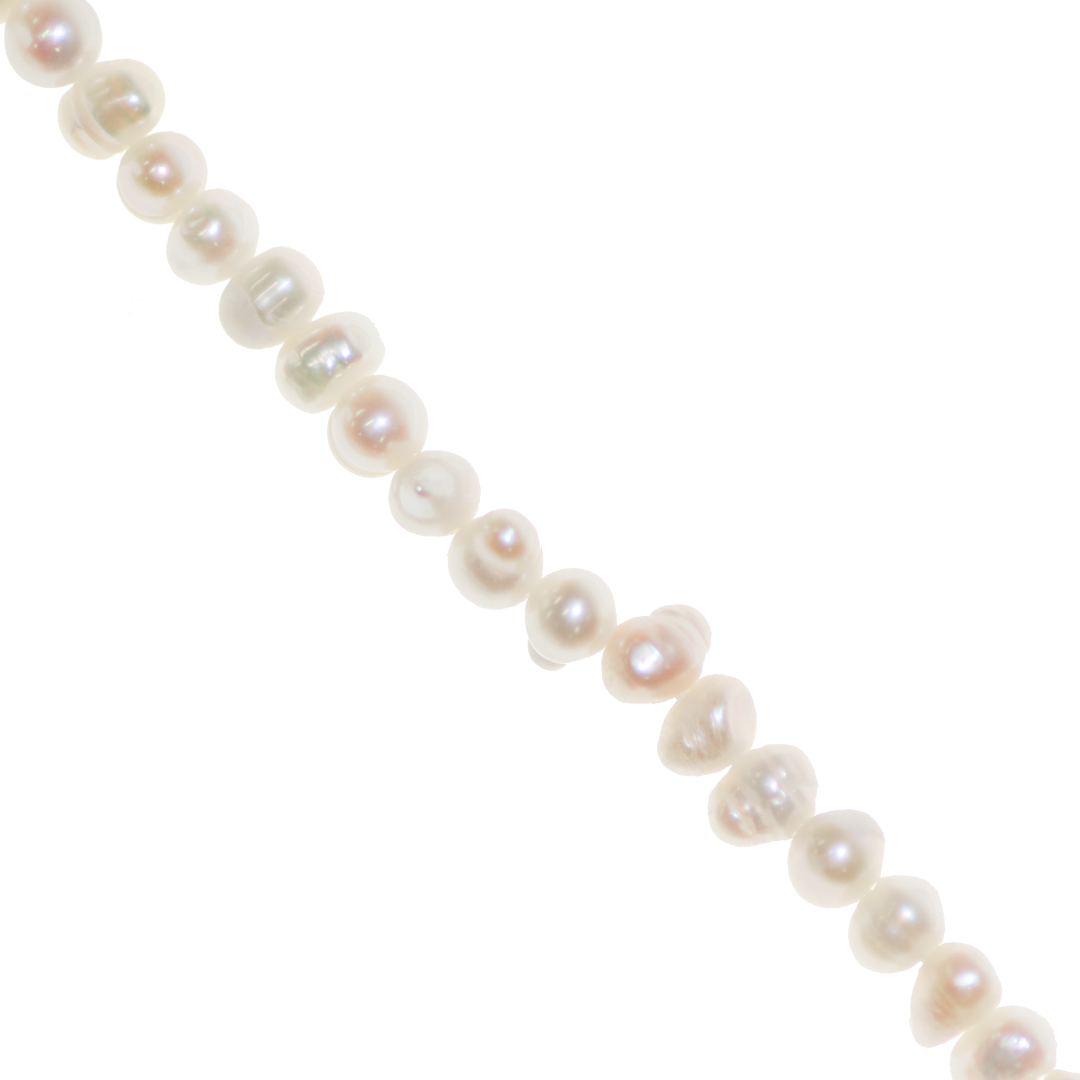 Fresh Water Pearls, Off White, 3mm, Approx 80 pcs per strand