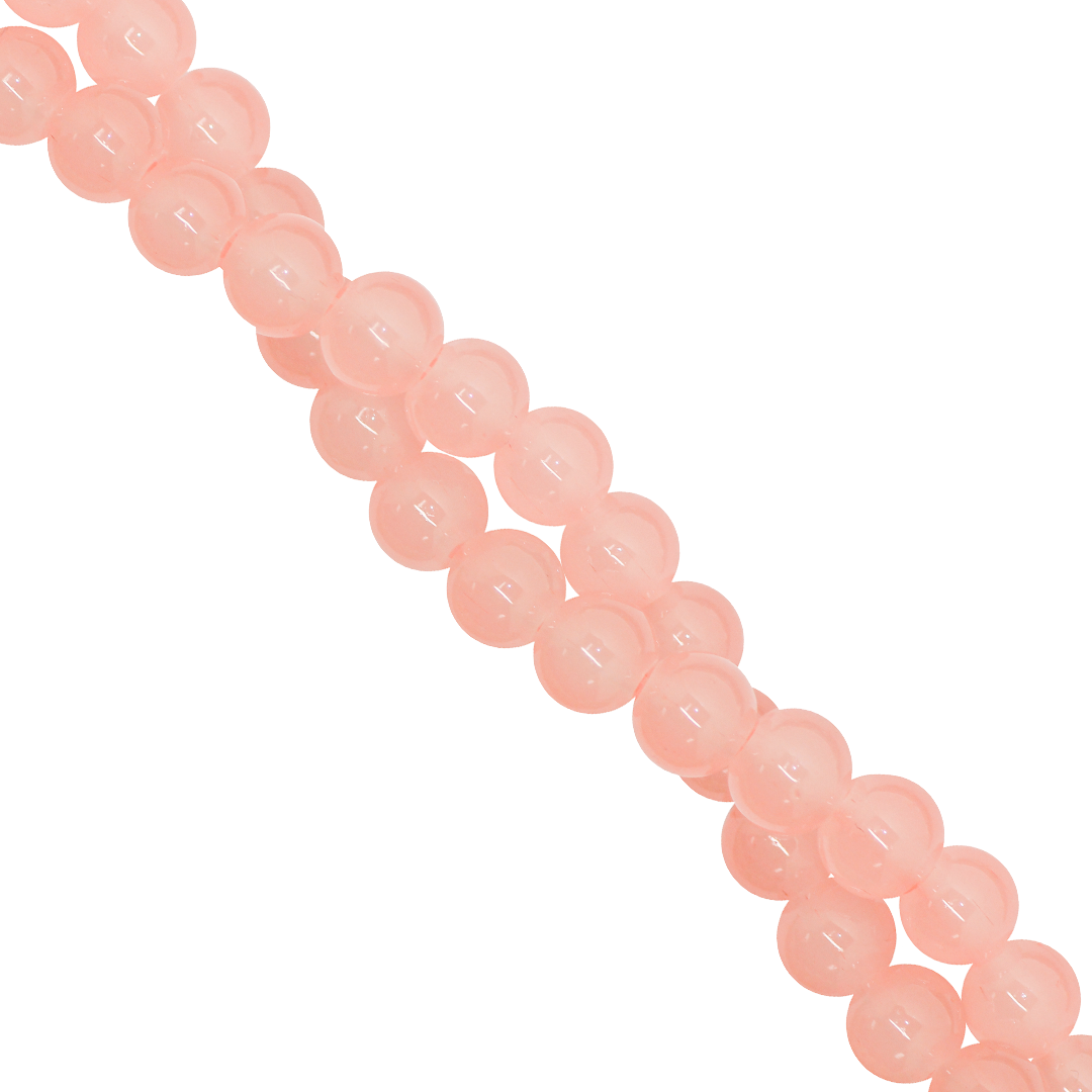 Glass Beads, 8mm, Approx 95 pcs per strand, Available in Multiple Colours