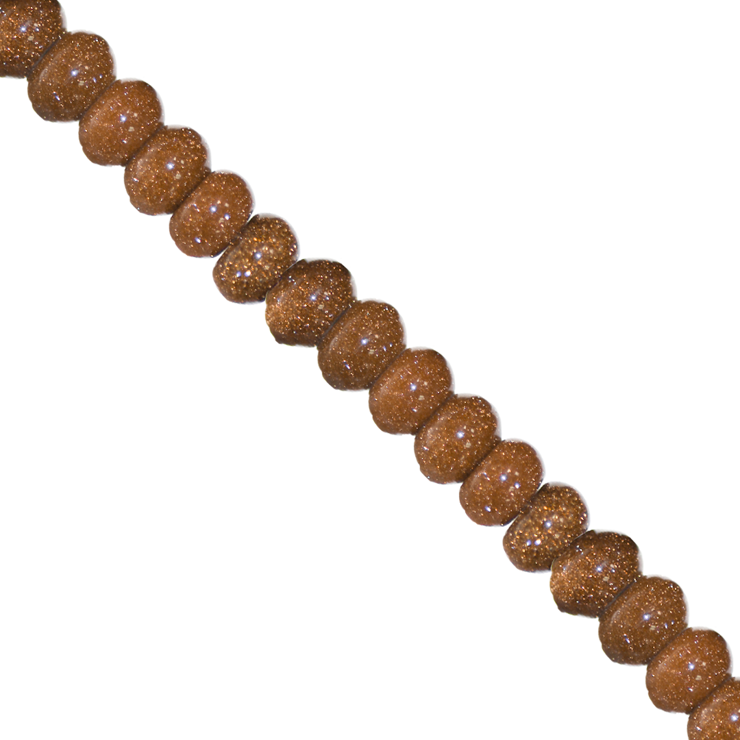 Rondelle Semi-Precious Stone, 8mm x 5mm, 70 pcs per strand - Available in 20 Stones