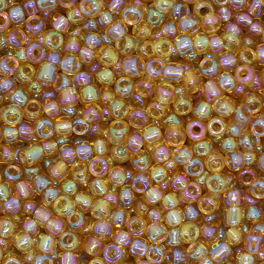 Seed Bead Bulk Bag - 8/0 -  Golden Brown Luster - 448g/13,000pcs