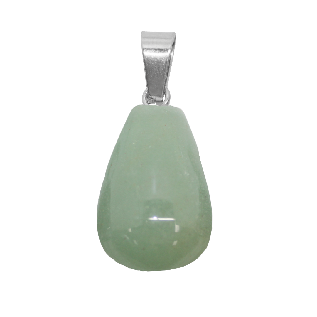 Gemstone Pendant, Drop, Semi-Precious Stone, 19mm x 13mm, Sold Per pkg of 1, Available in Multiple Gemstones