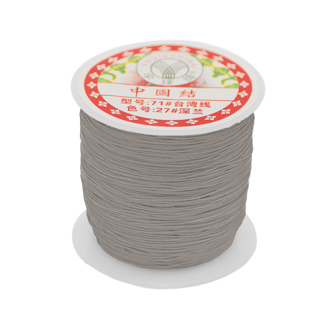 Asian Beading Knotting Cord, Nylon, 0.8mm, Available in Multiple Colours