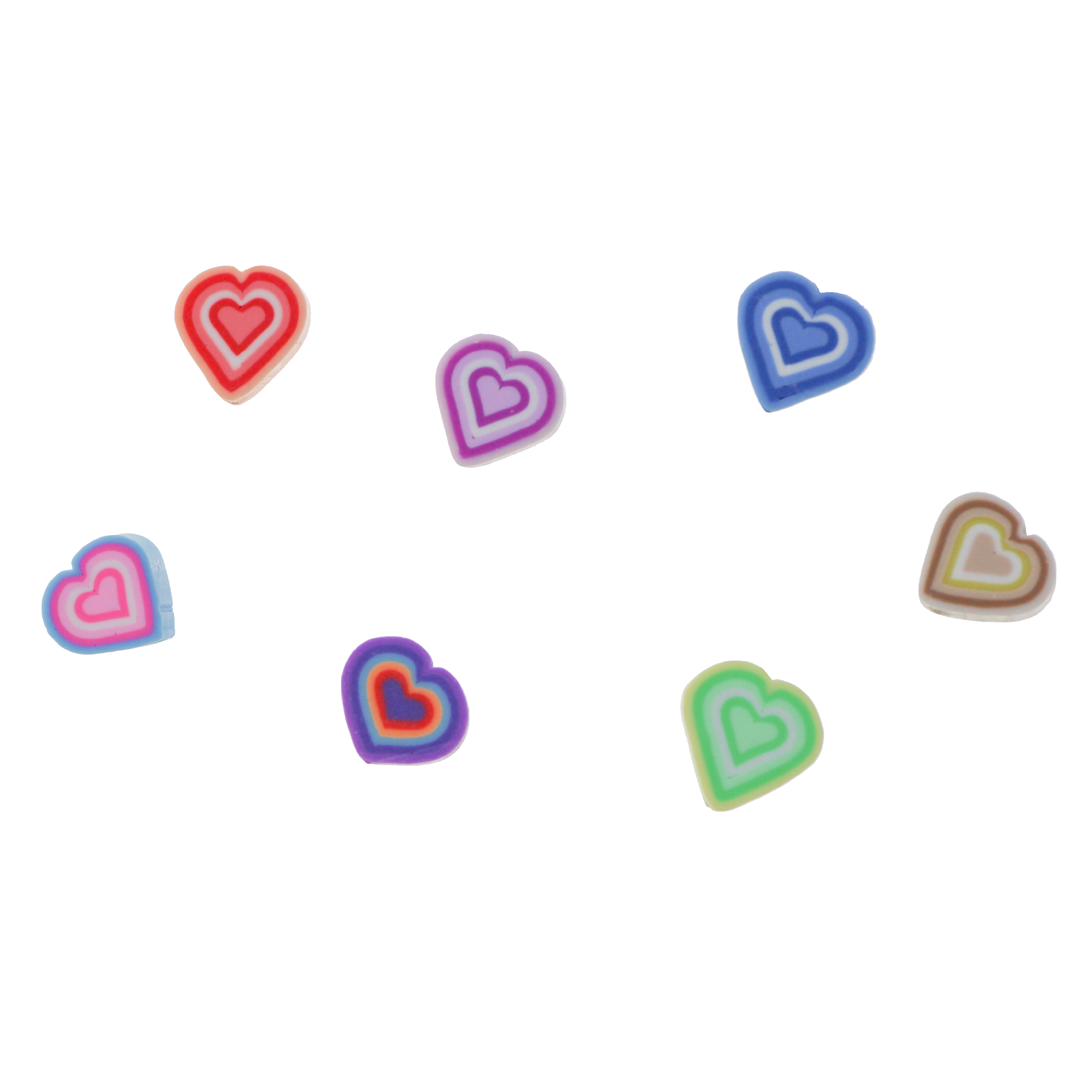 Polymer Clay Beads, Approx 8-10mm, Available in Multiple Styles