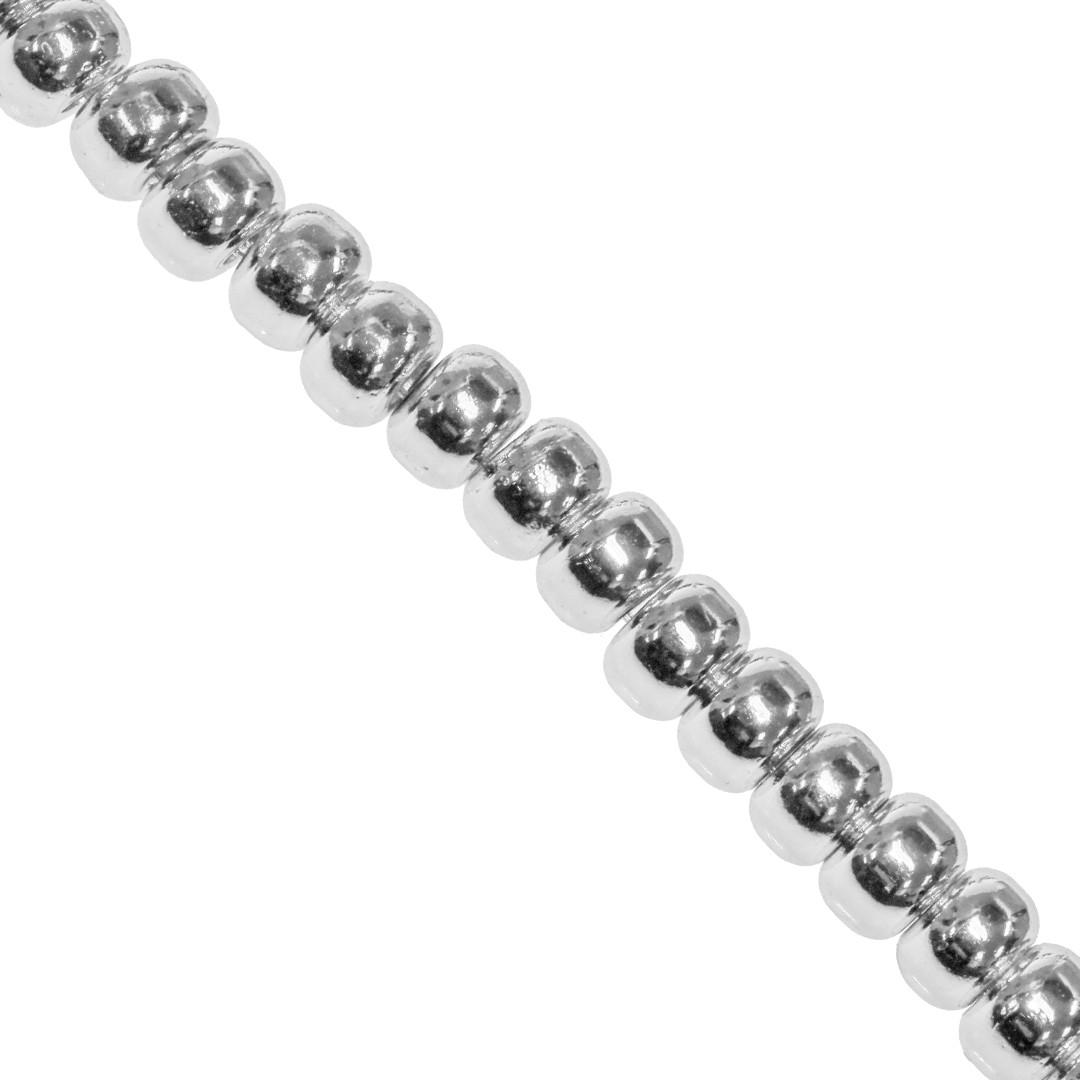 Hematite, Plated, Rondelle, 6mm x 4mm, Approx 95 pcs per strand, Available in Multiple Colours