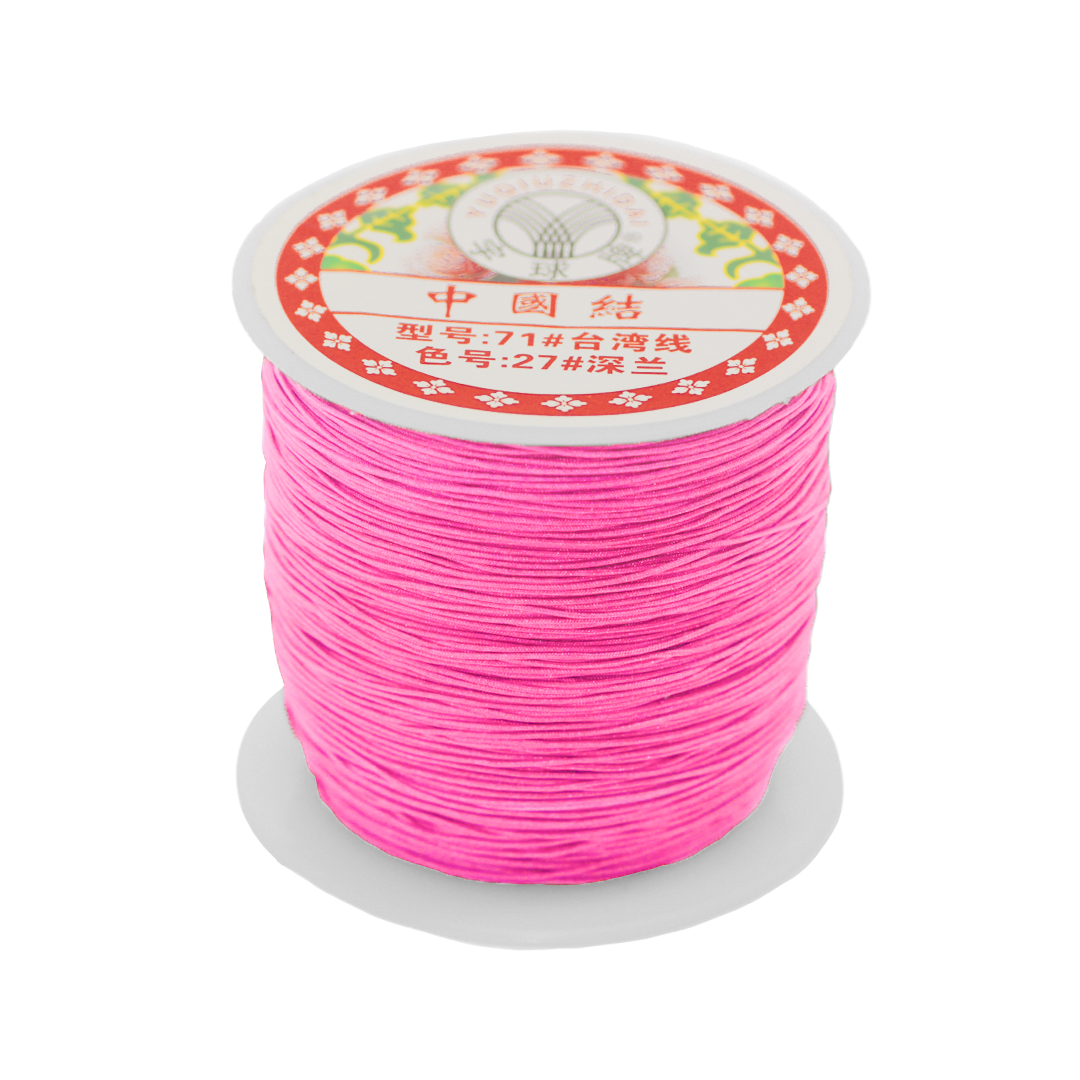 Asian Beading Knotting Cord, Nylon, 0.8mm, Available in Multiple Colours