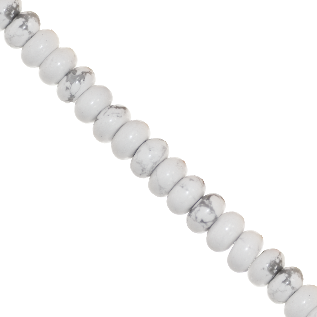 Rondelle Semi-Precious Stone, 8mm x 5mm, 70 pcs per strand - Available in 20 Stones