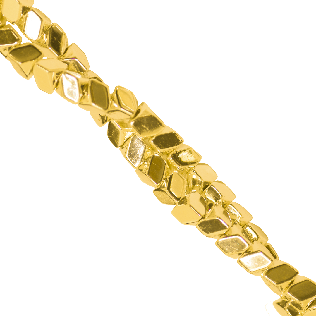 Hematite, Irregular, Plated, Semi-Precious Stone, 3mm x 3mm, Approx 120 pcs per strand, Available in 2 colours