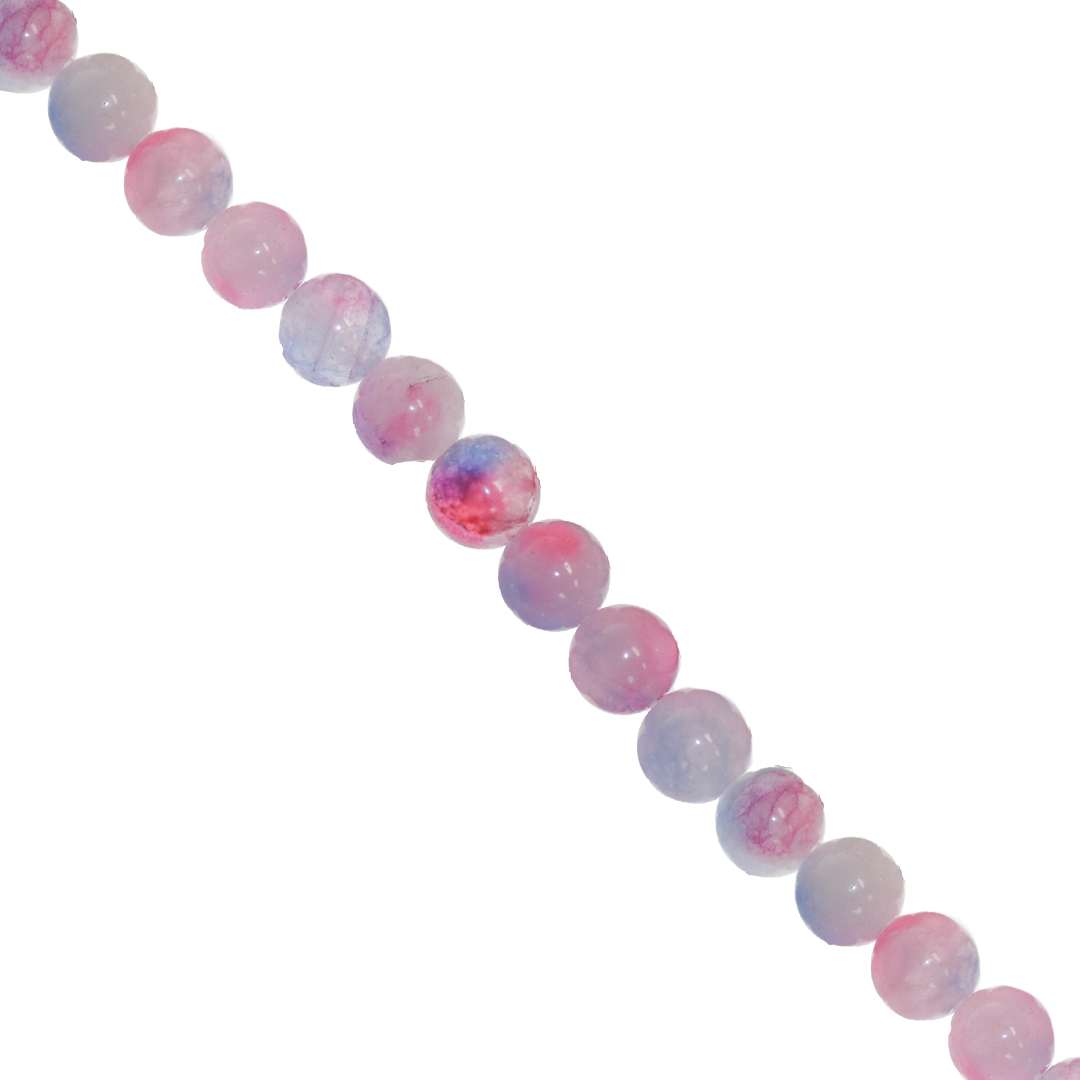 Jade, Dyed, Semi-Precious Stone, 8mm, Available in Multiple Colours