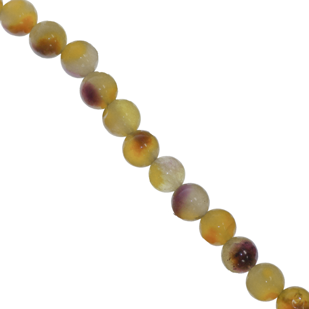 Jade, Dyed, Semi-Precious Stone, 8mm, Available in Multiple Colours