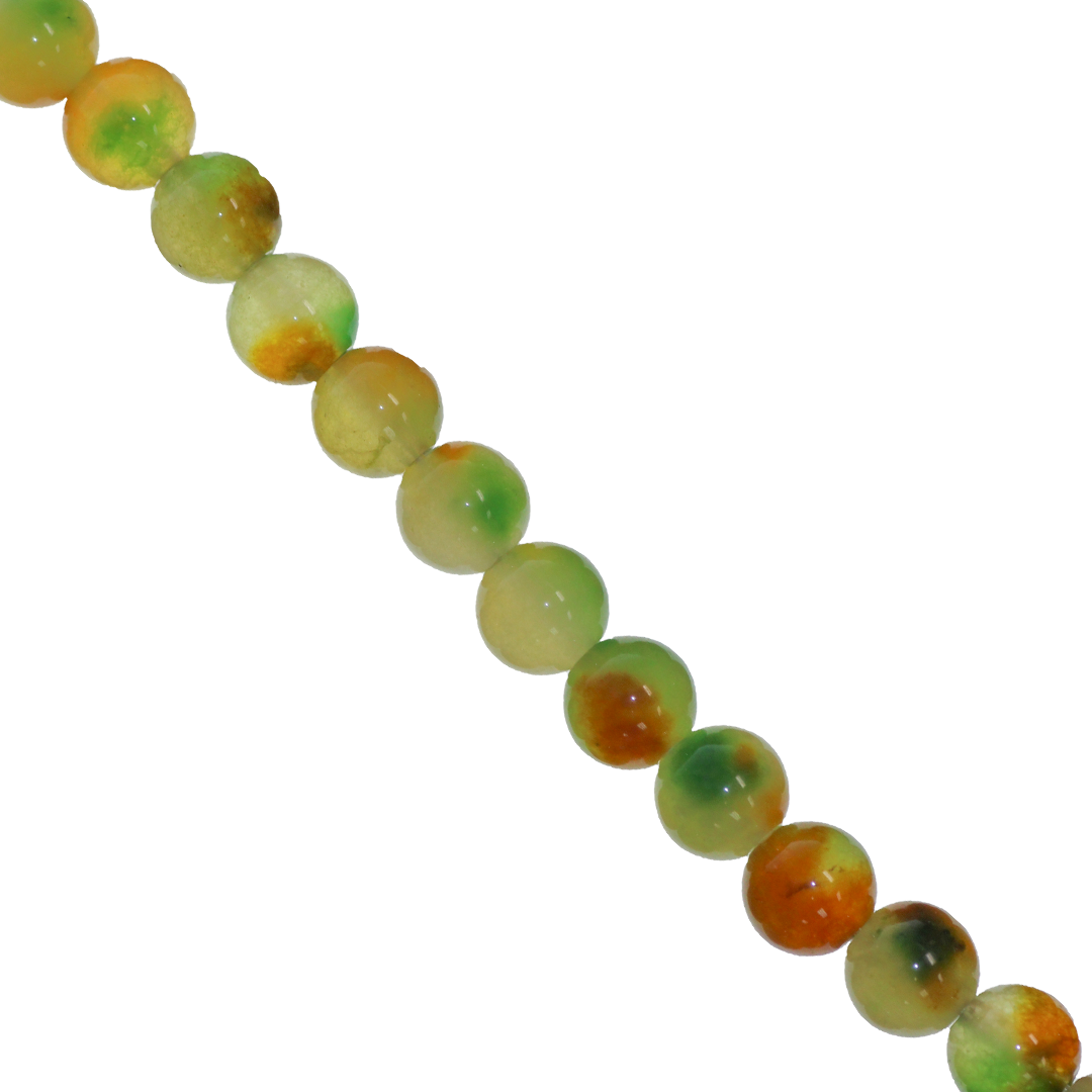 Jade, Dyed, Semi-Precious Stone, 8mm, Available in Multiple Colours