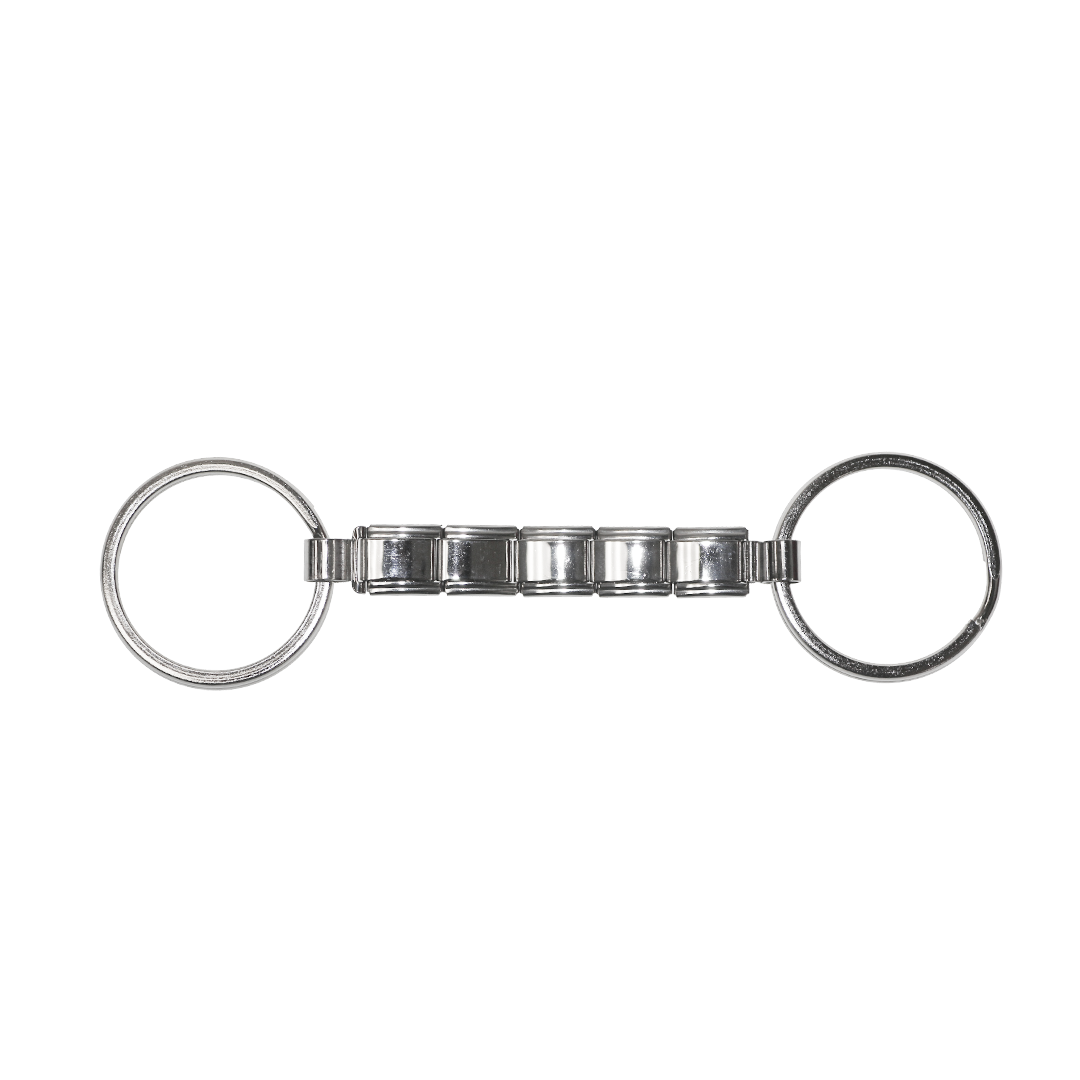 Keychain, Silver, Alloy, 11.5cm, 10 pcs