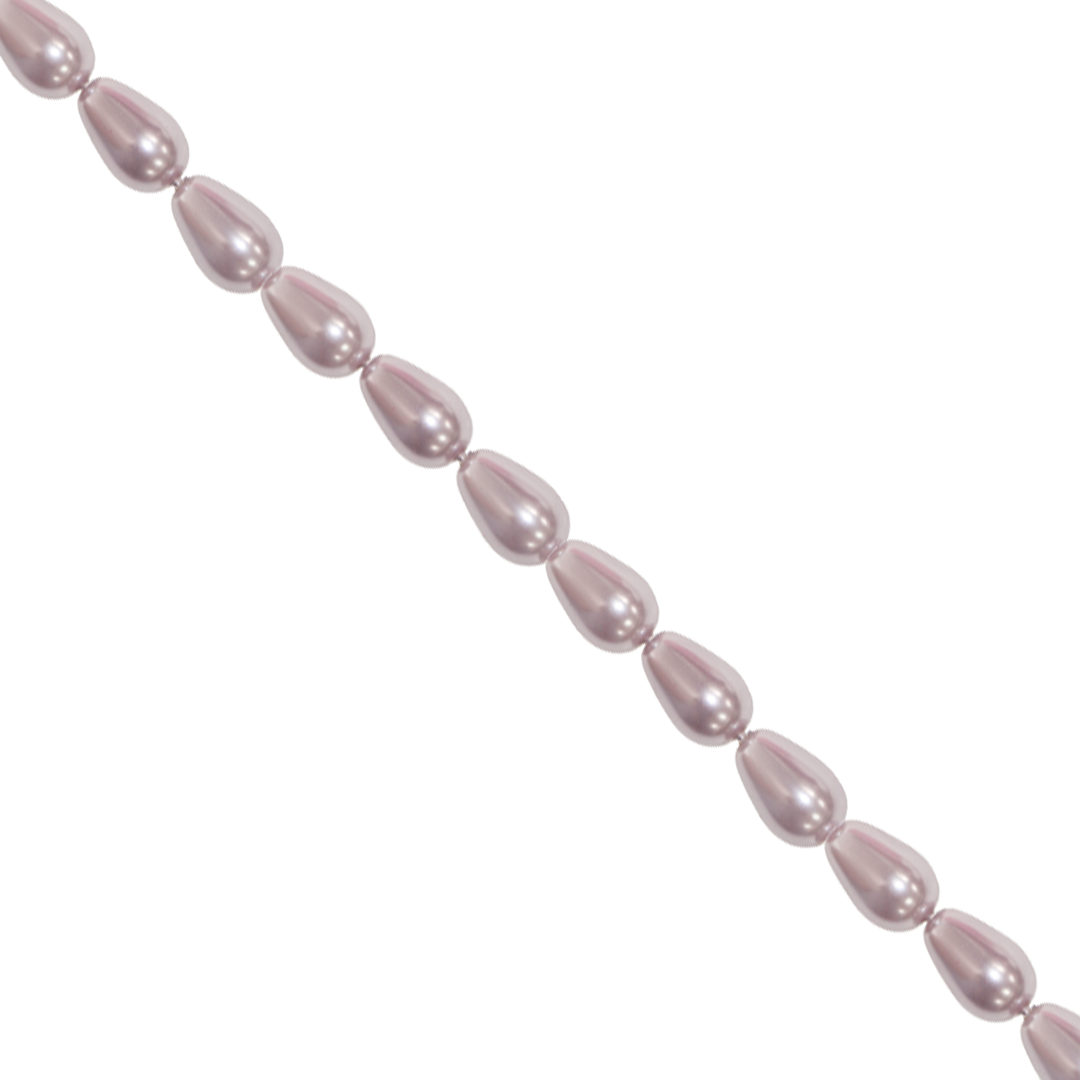 Shell Pearls, Teardrops, Available in Multiple Sizes and Colours