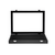 Tools, Glass Top Lockable Jewelry Box Organizer With Lid, Black Velvet, Earring Necklace Bracelet Ring Organizer that are Stackable, 13.8" x 9.5"- 1pc