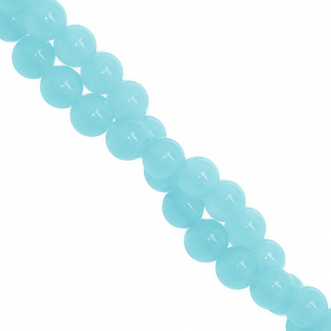 Glass Beads, 6mm, Approx 135 pcs per strand, Available in Multiple Colours