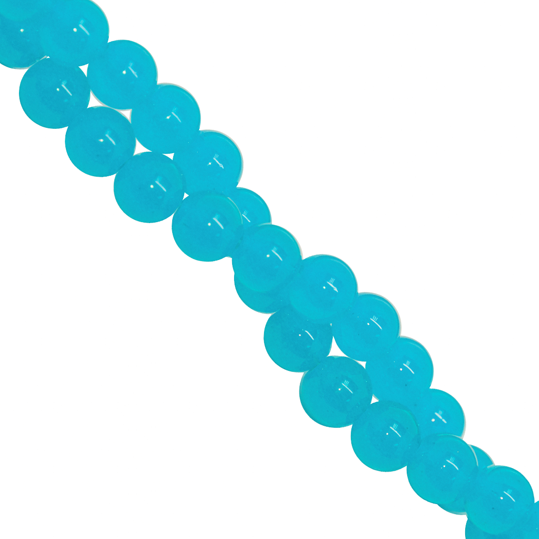 Glass Beads, 6mm, Approx 135 pcs per strand, Available in Multiple Colours