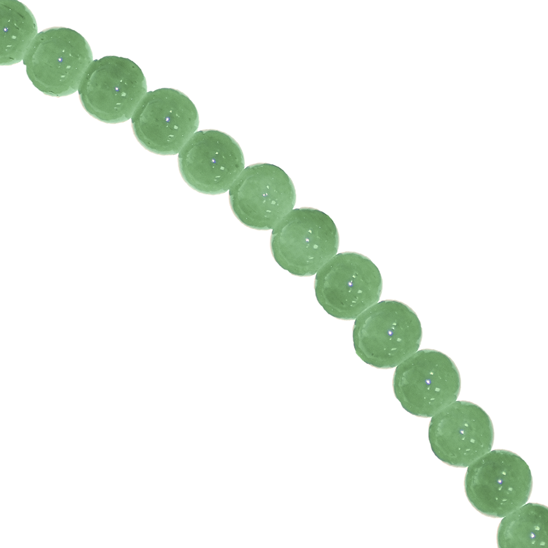 Glass Beads, 8mm, Approx 95 pcs per strand, Available in Multiple Colours
